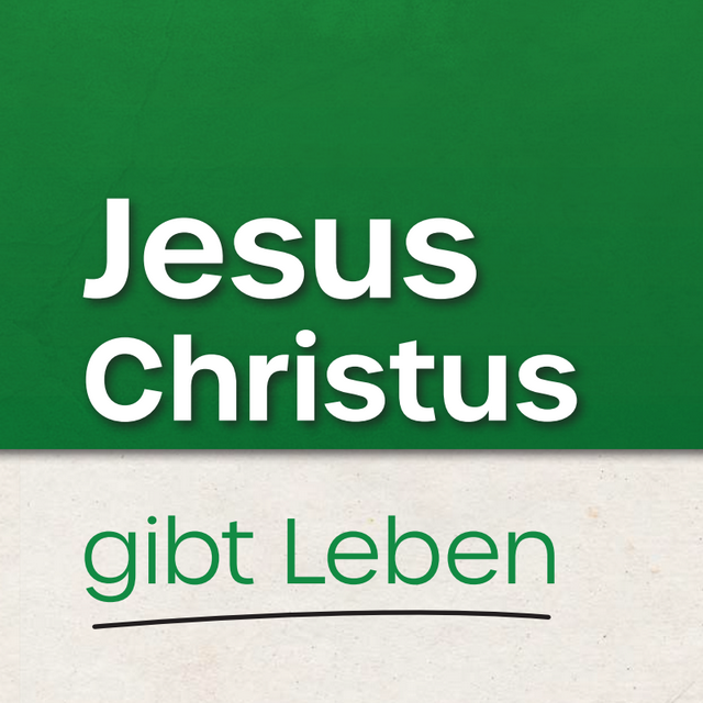 Flyer - Jesus gibt Leben