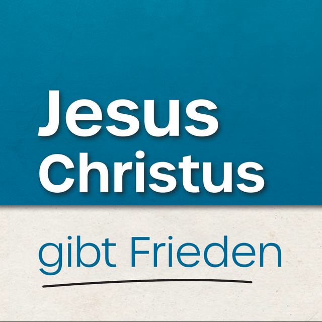 Flyer - Jesus gibt Frieden